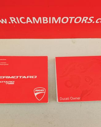 LIBRETTO USO MANUTENZIONE DUCATI HYPERMOTARD 796