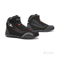 SCARPA TESSUTO PELLE MOTO FORMA GENESIS PROTEZIONI