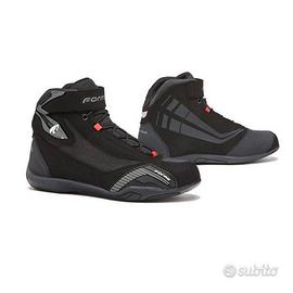 SCARPA TESSUTO PELLE SPORTIVA MOTO FORMA GENESIS P