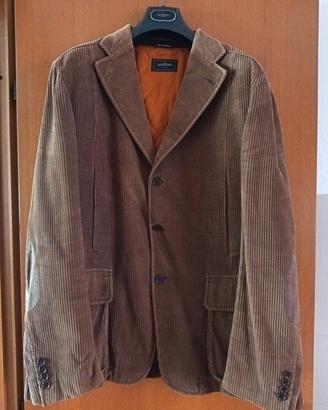 Giacca Uomo in velluto marrone