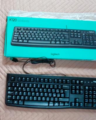 tastiera Logitech K120 USB Cablata 