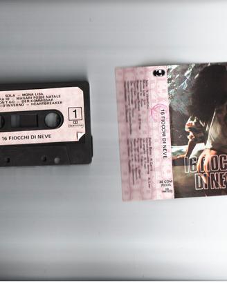 Musicassetta 16 Fiocchi di Neve del 1983