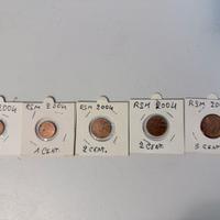 Centesimi di San Marino 2004