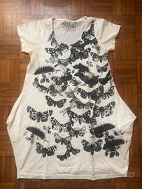 Maxi maglia farfalle