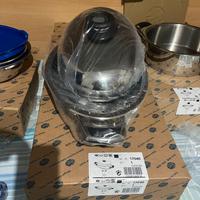 Bistecchiera ovale bassa AMC in acciaio-induzione