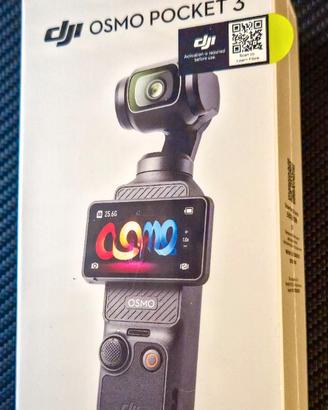 DJI OSMO POCKET 3 – MAI ATTIVATA + ACCESSORI