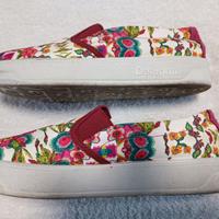 sneakers donna slip on desigual fiori 38