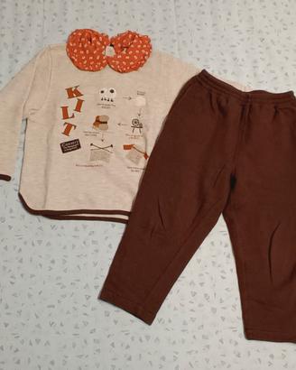 Completo Chicco invernale bambina 3 anni