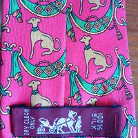 cravatta Hermes originale seta 