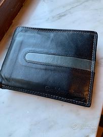 Portafoglio nero in pelle GianMarco Venturi