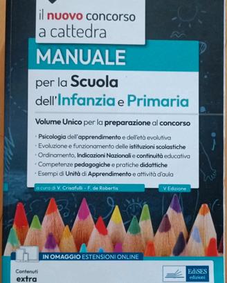 Manuale per la scuola dell'infanzia e primaria