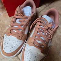 Nike Dunk Low white/rose whisper