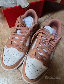 Nike Dunk Low white/rose whisper