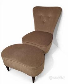 Poltroncina con pouf