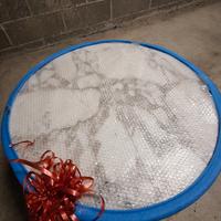 Tavolino basso in Marmo Bianco Polifotm Mondrian