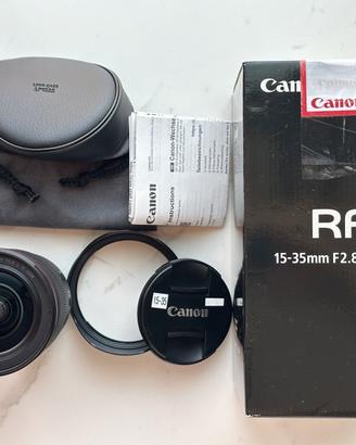 Canon RF 15-35mm F2.8 L IS USM + scatola accessori