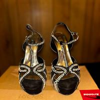 TACCHI NERI BRILLANTINATI