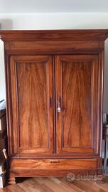 Armadio 2 ante in noce