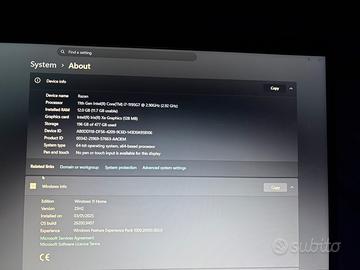 HP laptop generazione 11