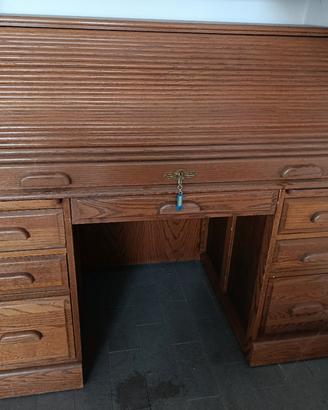 scrittoio primi 900 rovere massello