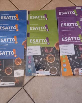 Libri matematica scuola media Esatto