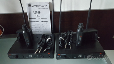Sistema radio microfono Energy
