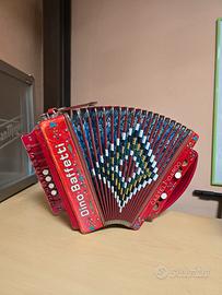 Organetto Dino Baffetti 2 Bassi in 4° in Si