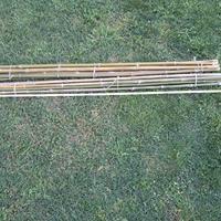 Canne di bambù per orto e giardinaggio mt. 1,80