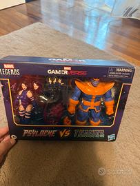 Marvel Legends Series Psylocke vs Thanos NUOVO!