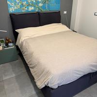 Letto alla francese con contenitore