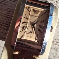 Armani Rettangolare champagne quarzo