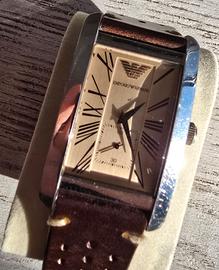 Armani Rettangolare champagne quarzo