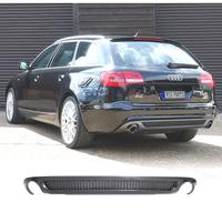 DIFFUSORE PER AUDI A6 C6 4F AVANT SEDAN 08-11 LOOK
