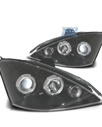 FARI PER FORD FOCUS 01-05 ANGEL EYES SFONDO NERO