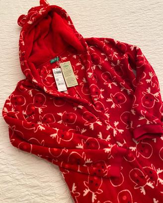 Pigiamone / tuta Benetton tg xl 10/11 anni