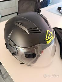 Casco jet vento acerbis