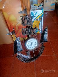 orologio da parete a pila in reme, funzionante.