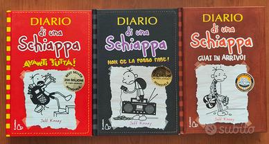 3 Libri diario di una schiappa 