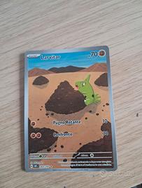 203-197 Larvitar  Illustrazione  Rara (IT) - MINT