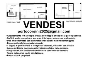 Loft su due livelli con 2 ampie terrazze