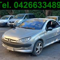 Ricambi usati PEUGEOT 206 CC 1.6 BENZ.- NFU