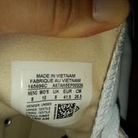 Scarpe Converse bianche alte