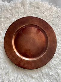 Set 6 Sottopiatti Decorativi Rame/Marrone Eleganti