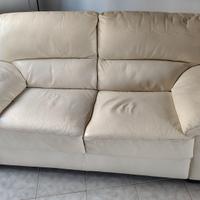 Divano Poltronesofà in pelle 2 posti