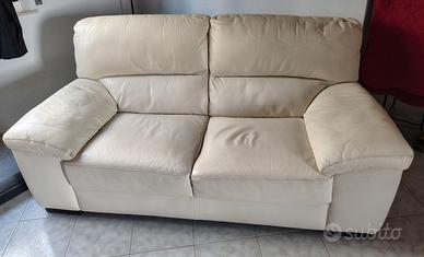 Divano Poltronesofà in pelle 2 posti
