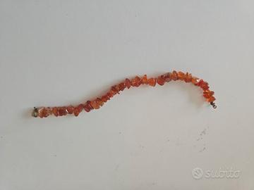 Bracciale arancione stile corallo