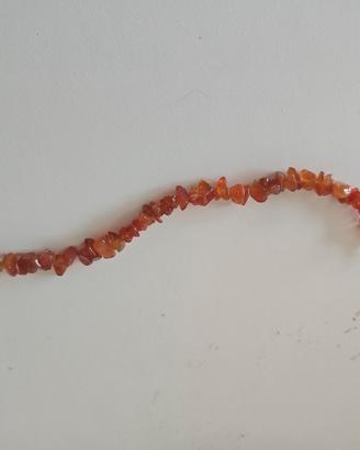 Bracciale arancione stile corallo