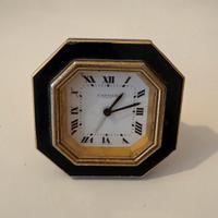 CARTIER OCTAGONAL DESK CLOCK