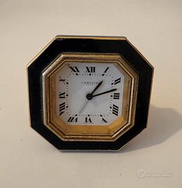 CARTIER OCTAGONAL DESK CLOCK