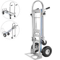 3 In 1 Carrello Pieghevole In Alluminio Mano Con 2